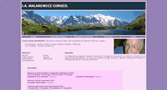 Desktop Screenshot of malarewicz.fr